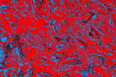 Kırmızı ve mavi renkli grunge duvar dokusu arkaplanı