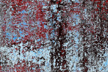kırmızı, mavi ve siyah grunge duvar dokusu arkaplanı