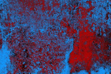 Çizik ve çatlaklarla metal doku