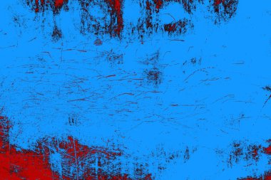 Çizik ve çatlaklarla metal doku