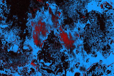 Çizik ve çatlaklarla metal doku