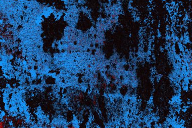 Çizik ve çatlaklarla metal doku