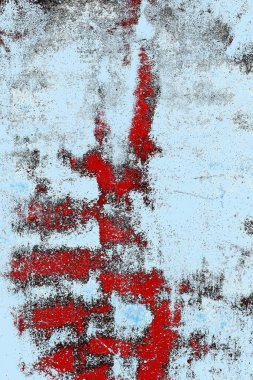 Çizik ve çatlaklarla metal doku