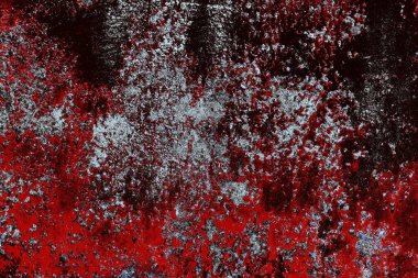 Duvar dokusu arkaplanı eski boyayla soyulmuş 