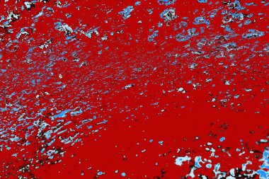 Duvar dokusu arkaplanı eski boyayla soyulmuş 