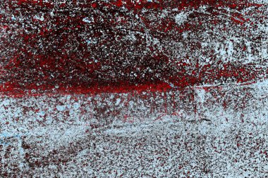 Çizik ve çatlaklarla metal doku