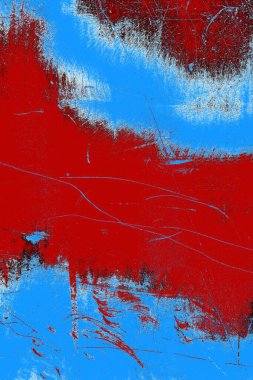 Çizik ve çatlaklarla metal doku