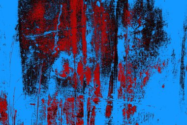 Çizik ve çatlaklarla metal doku