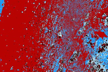 Duvar dokusu arkaplanı eski boyayla soyulmuş 