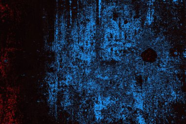 Koyu renkli ses, çatlak ve arkaplanı su sıçratan grunge duvar dokusu