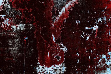 Çizik ve çatlaklarla metal doku