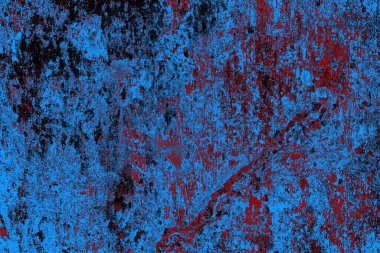 Çizik ve çatlaklarla metal doku