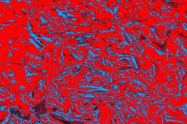 Kırmızı ve mavi renkli grunge duvar dokusu arkaplanı