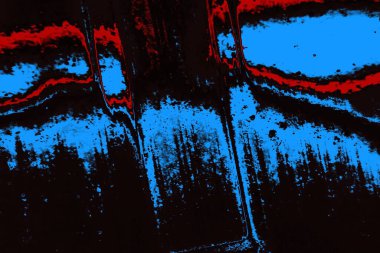 Çizik ve çatlaklarla metal doku