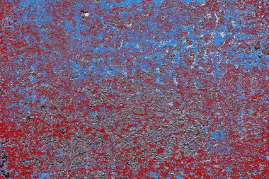 Çizik ve çatlaklarla metal doku