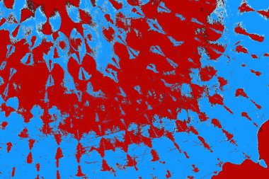 kırmızı, mavi ve siyah grunge duvar dokusu arkaplanı