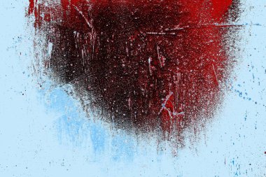 Çizik ve çatlaklarla metal doku