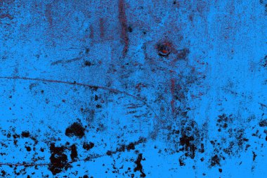 Çizik ve çatlaklarla metal doku