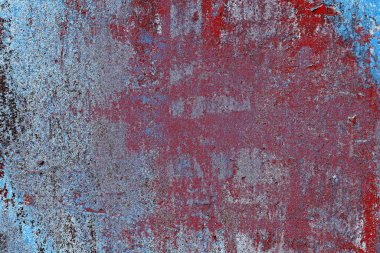 Çizik ve çatlaklarla metal doku