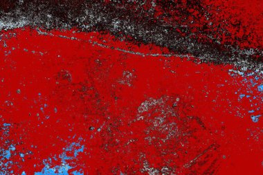 Duvar dokusu arkaplanı eski boyayla soyulmuş 