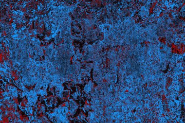 Çizik ve çatlaklarla metal doku