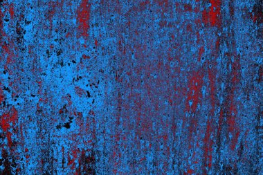 Çizik ve çatlaklarla metal doku