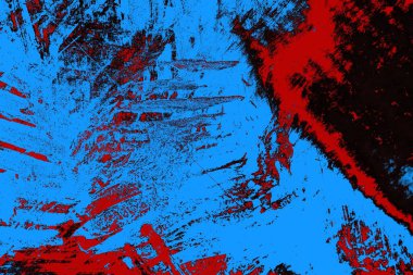 Çizik ve çatlaklarla metal doku