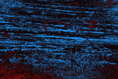 Koyu renkli ses, arka planda çatlaklar olan grunge duvar dokusu