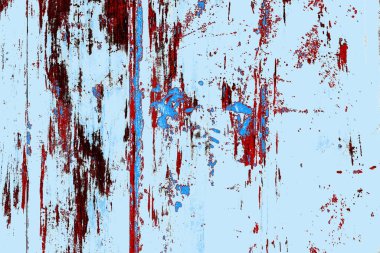 Çizik ve çatlaklarla metal doku