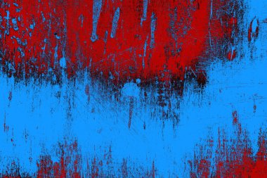 Çizik ve çatlaklarla metal doku