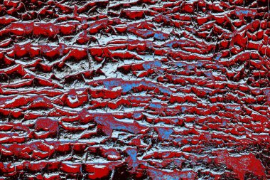 Duvar dokusu arkaplanı eski boyayla soyulmuş