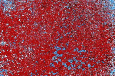 Duvar dokusu arkaplanı eski boyayla soyulmuş 