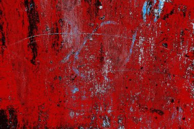 Çizik ve çatlaklarla metal doku