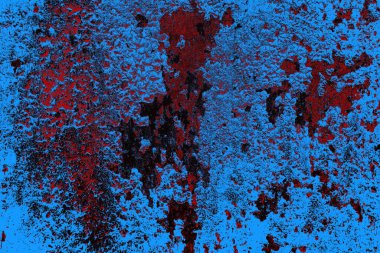 Çizik ve çatlaklarla metal doku