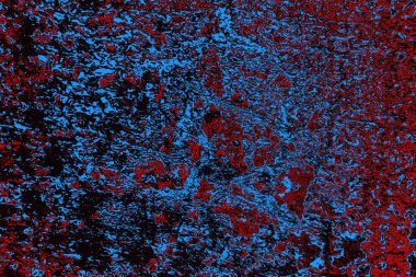 Çizik ve çatlaklarla metal doku