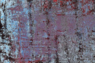 kırmızı, mavi ve siyah grunge duvar dokusu arkaplanı