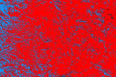 Kırmızı ve mavi renkli grunge duvar dokusu arkaplanı