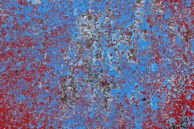 Çizik ve çatlaklarla metal doku