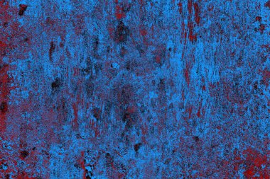 Çizik ve çatlaklarla metal doku