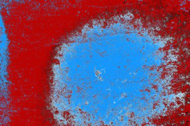 Çizik ve çatlaklarla metal doku