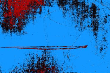 Çizik ve çatlaklarla metal doku