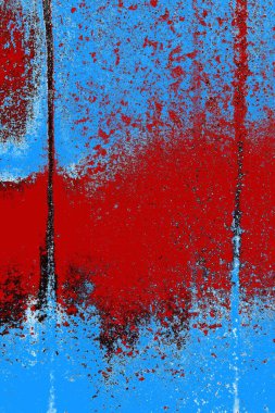 Çizik ve çatlaklarla metal doku