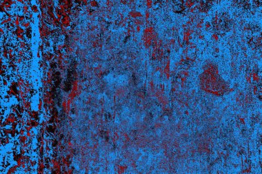 Çizik ve çatlaklarla metal doku