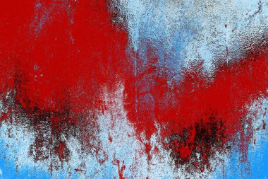 Çizik ve çatlaklarla metal doku