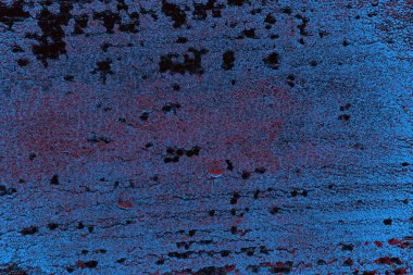 Çizik ve çatlaklarla metal doku