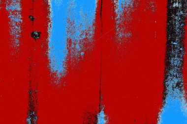 Çizik ve çatlaklarla metal doku