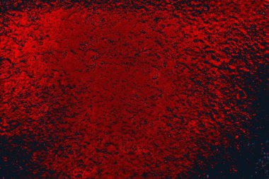 Kırmızı ve mavi renkli grungy duvar, desenli arka plan