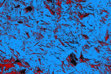 Çizik ve çatlaklarla metal doku