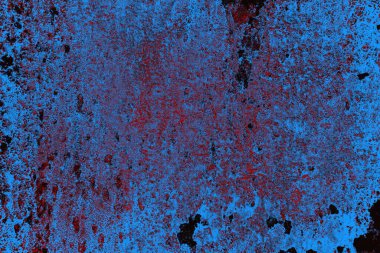 Çizik ve çatlaklarla metal doku