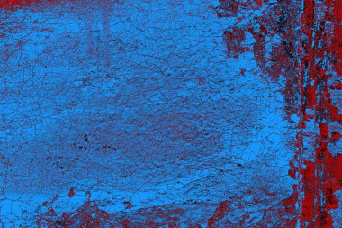 Çizik ve çatlaklarla metal doku